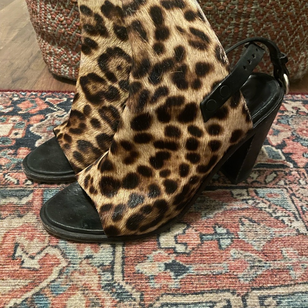 Rag & Bone Leopard Print Heels